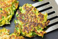 Crispy Plant-Based Zucchini Fritters