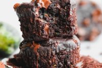 Decadent Chocolate Zucchini Muffins
