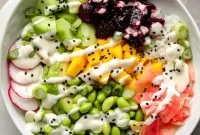 Vibrant Beet Poke Bowls