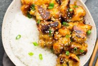 Sesame Glazed Cauliflower