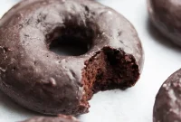 Plant-Based Chocolate Glazed Doughnuts