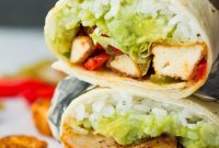 Sheet Pan Vegan Chicken Burrito Bake