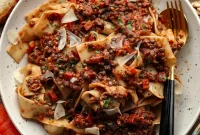 One-Pan Lentil Ragu