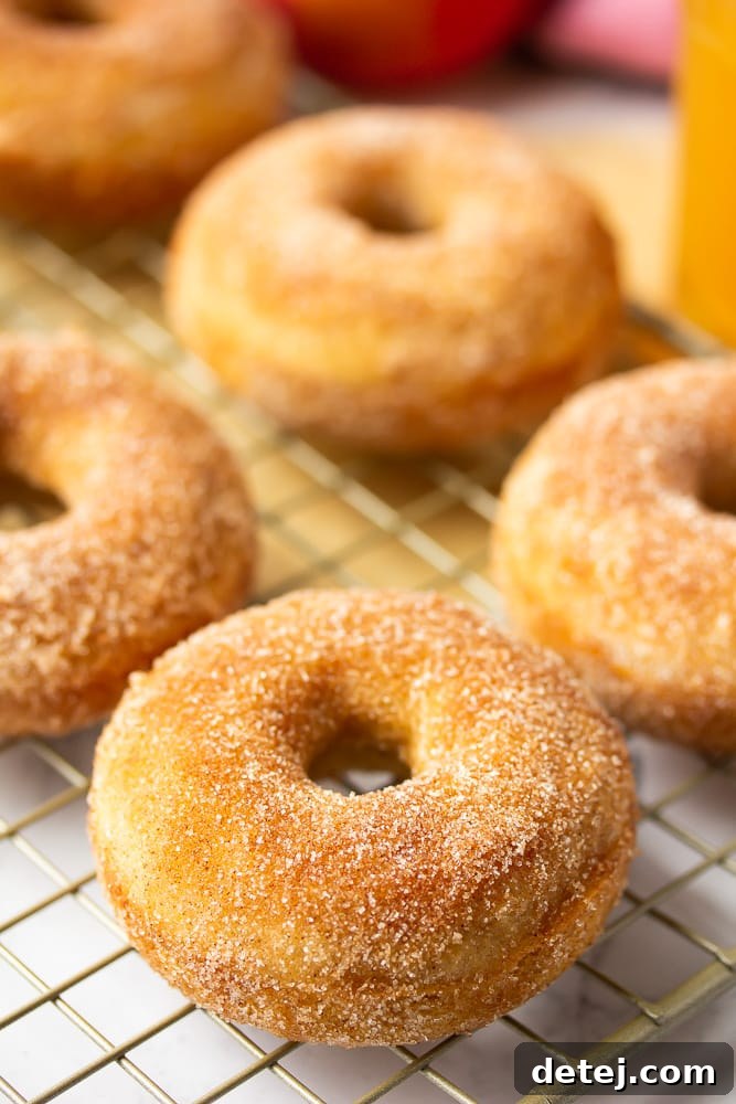 donuts on a cooling rack
