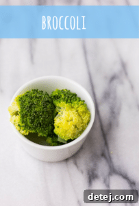 steamed broccoli