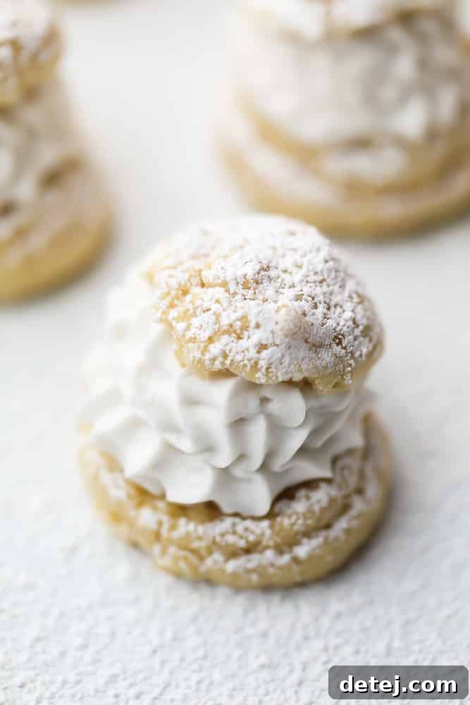 Classic vegan cream puffs on a clean white background, showcasing their golden-brown exterior and delicate structure.