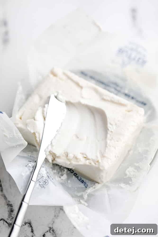 Close-up shot showing softened vegan butter, perfectly spreadable for baking.
