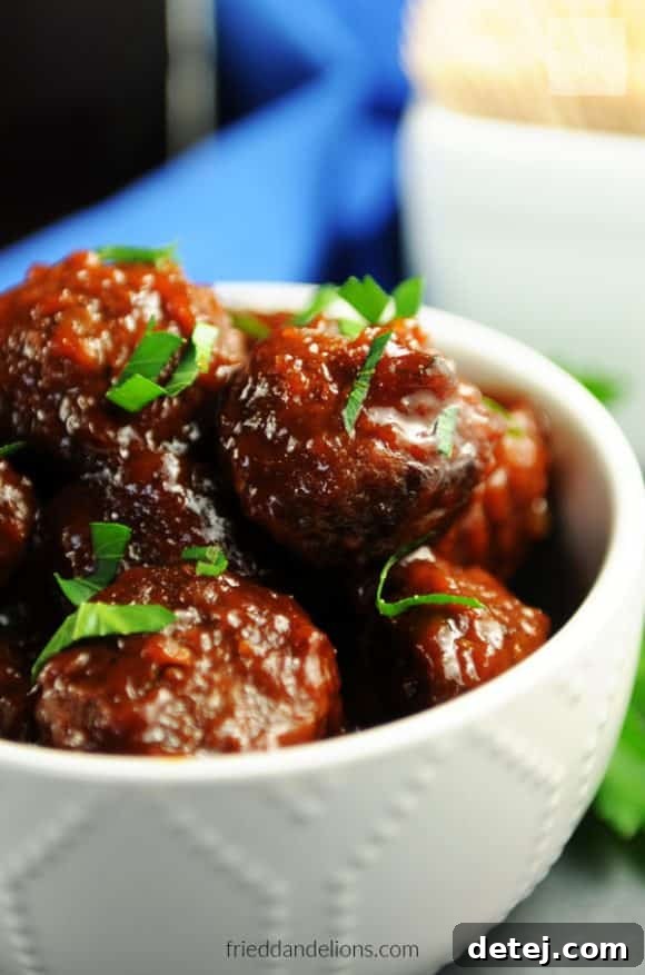 25 Effortless Vegetarian Instant Pot Creations 7 Delicious Instant Pot Vegan BBQ Meatballs, coated in a sticky, savory sauce
