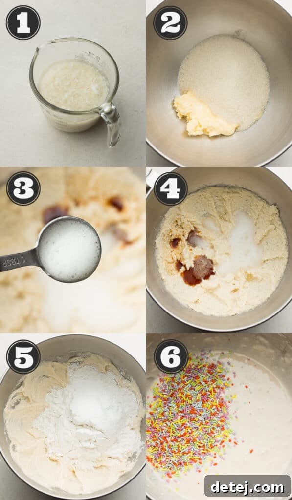 showing how to make vegan cupcakes in a collage