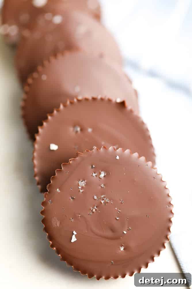 chocolate candies in a row