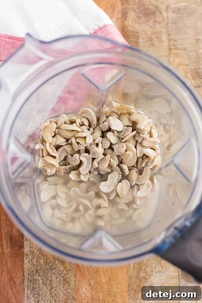 Plant-Based Mayo 5 ingredients for vegan mayo in a blender, before blending.