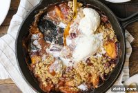 Summer Peach Crumble