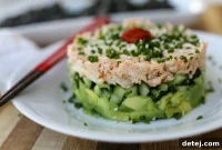 Spicy Crab Tower Delight