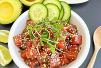 Craft Your Own Delicious Ahi Tuna Poke