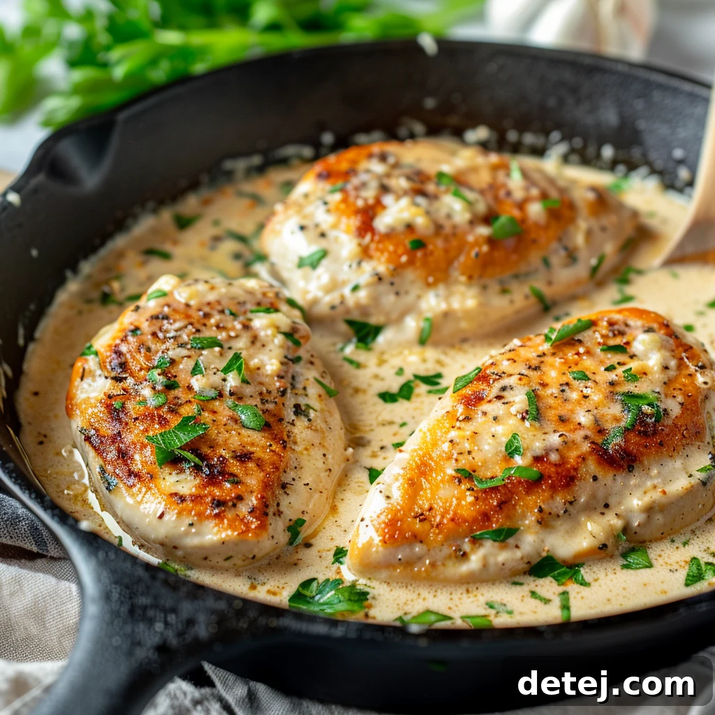 Creamy Parmesan Garlic Chicken