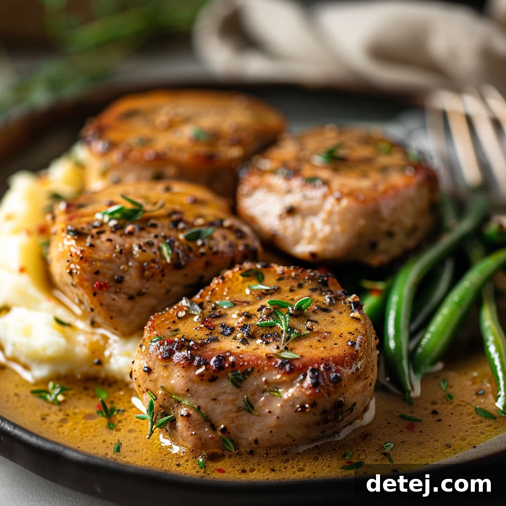 Pan Seared Pork Medallions