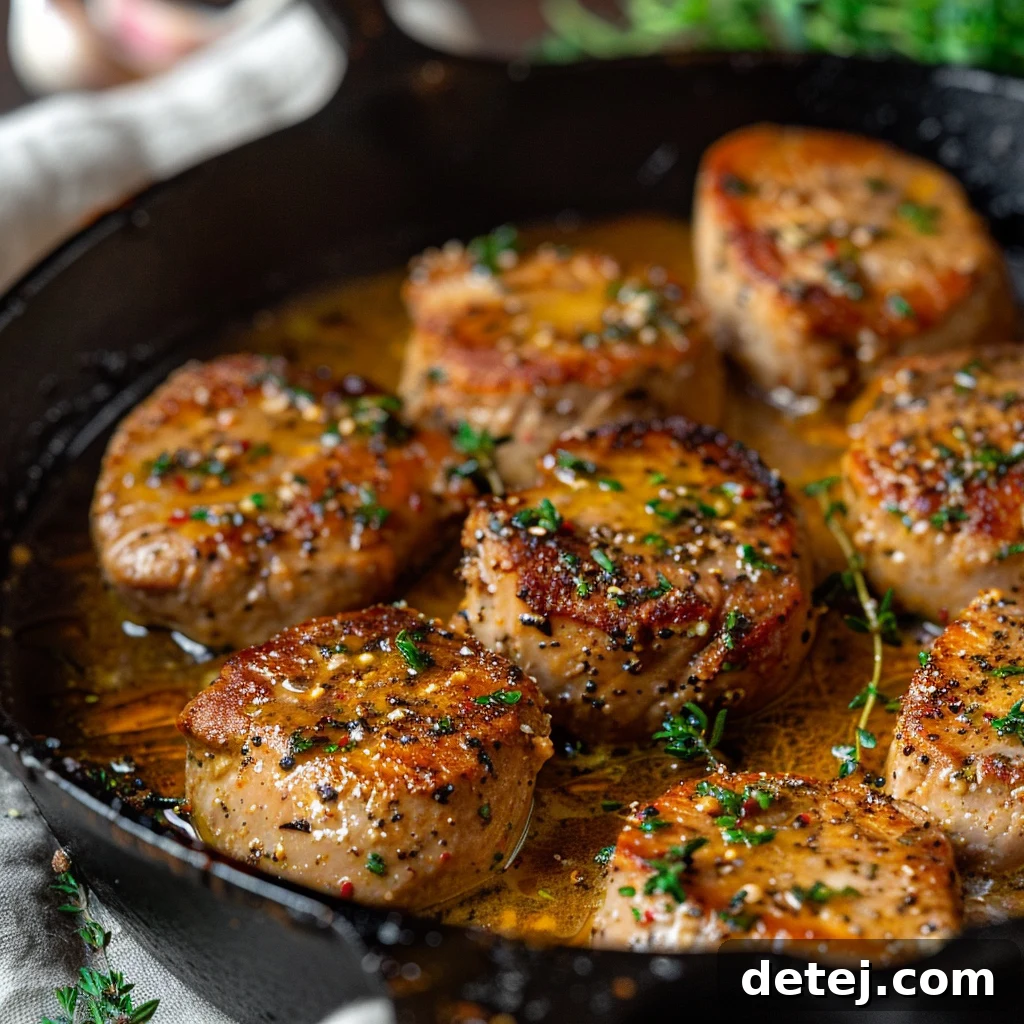 Pan Seared Pork Medallions