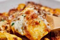 Effortless Cheesy Ravioli Bake