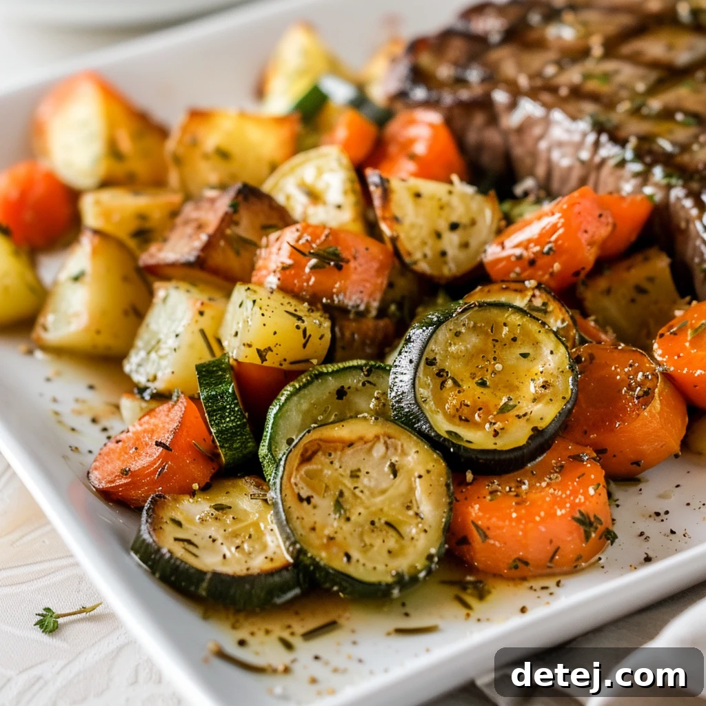 Garlic Herb Roasted Vegetables