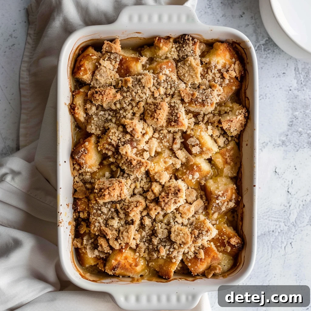 French Toast Bake with Streusel