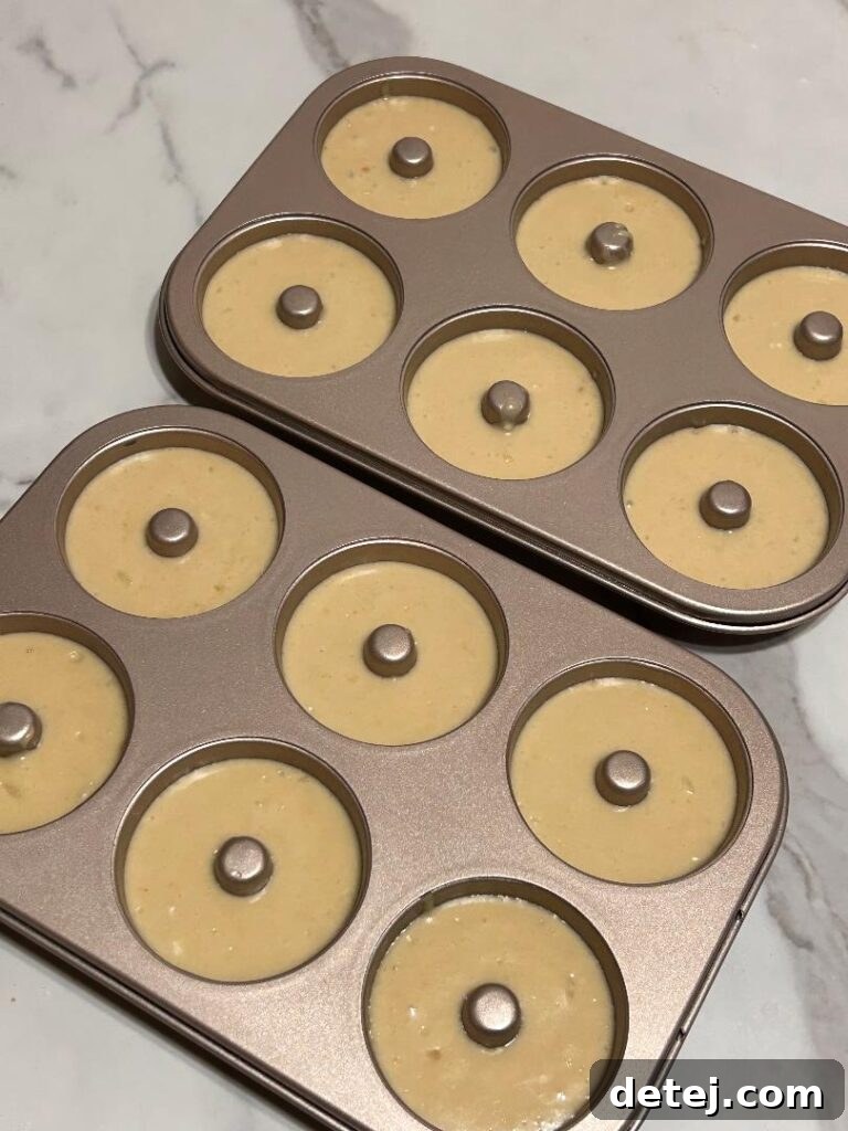 Baked Christmas Donuts