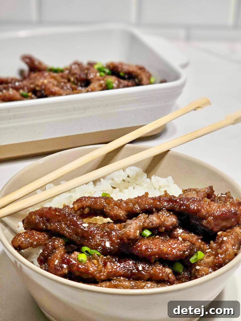 Crispy Mongolian Beef