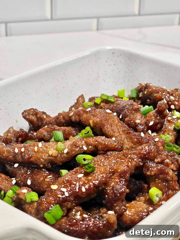 Easy Mongolian Beef