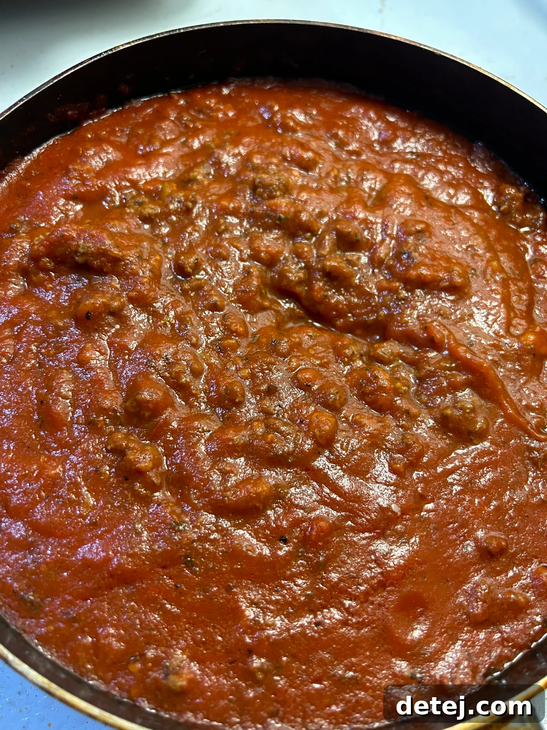 Fresh ingredients for Classico Lasagna