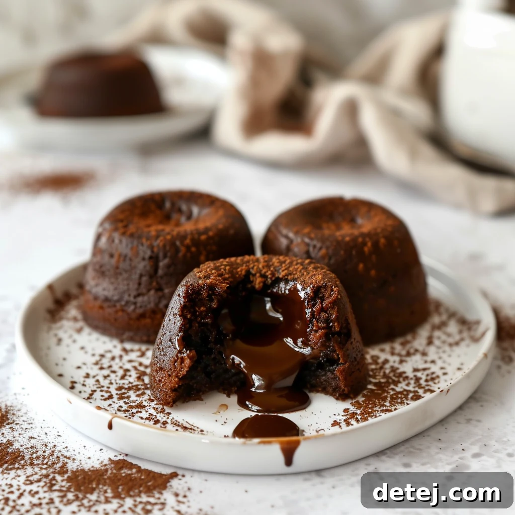 Easy Chocolate Lava Cake
