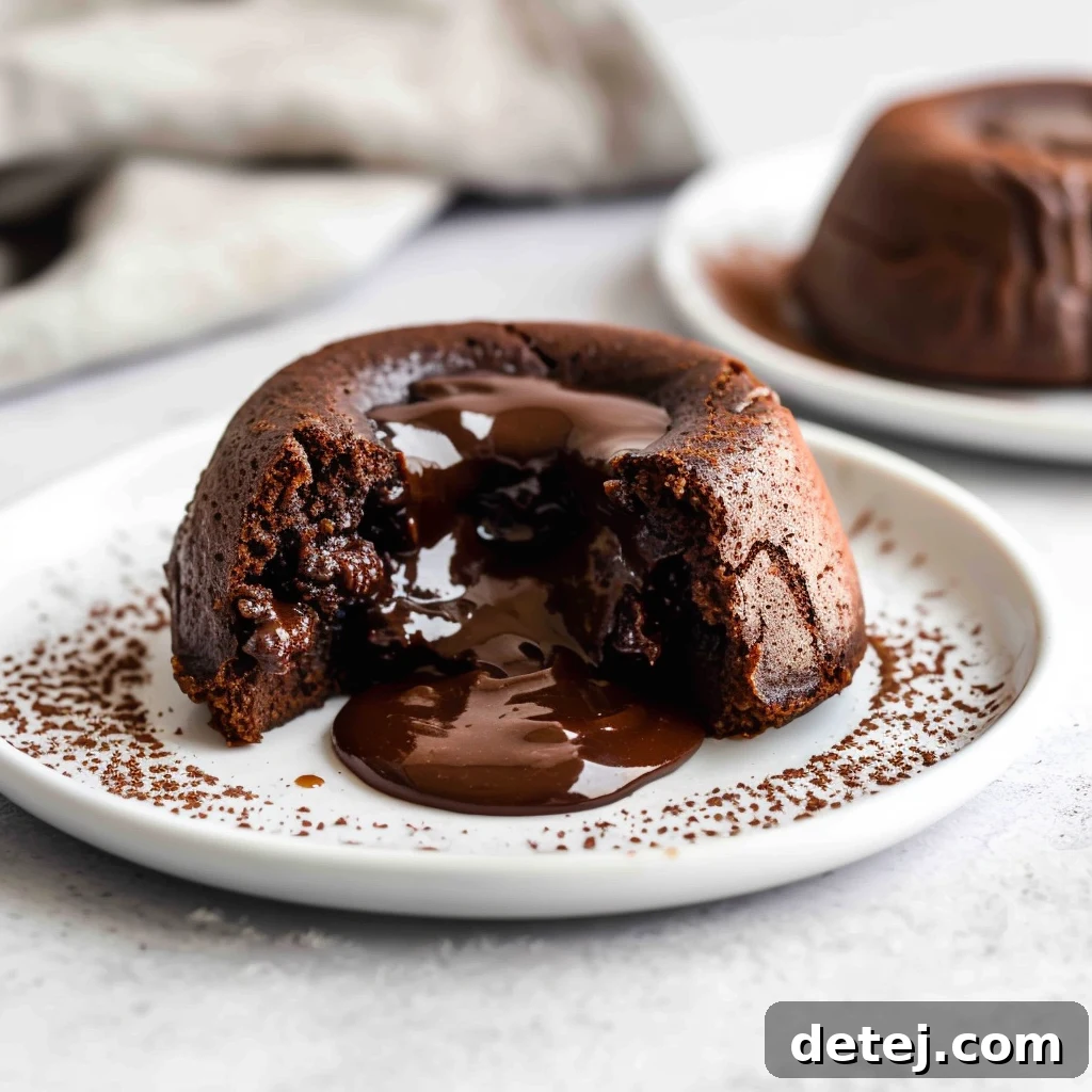 Easy Chocolate Lava Cake