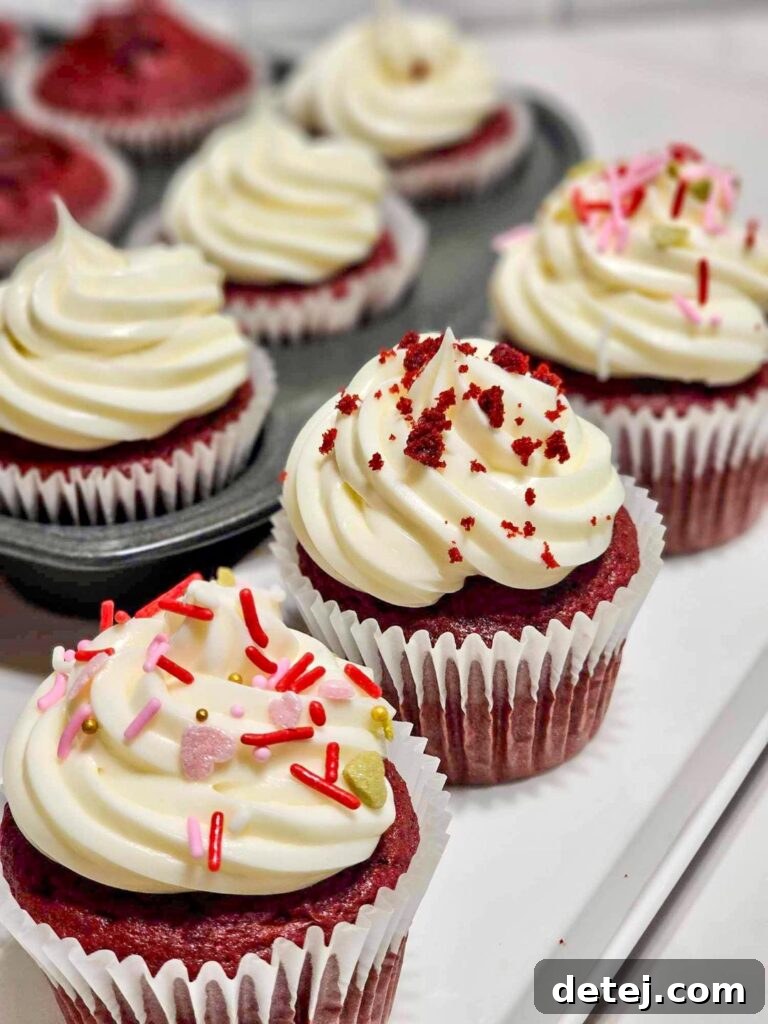 Easy Red Velvet Cupcakes