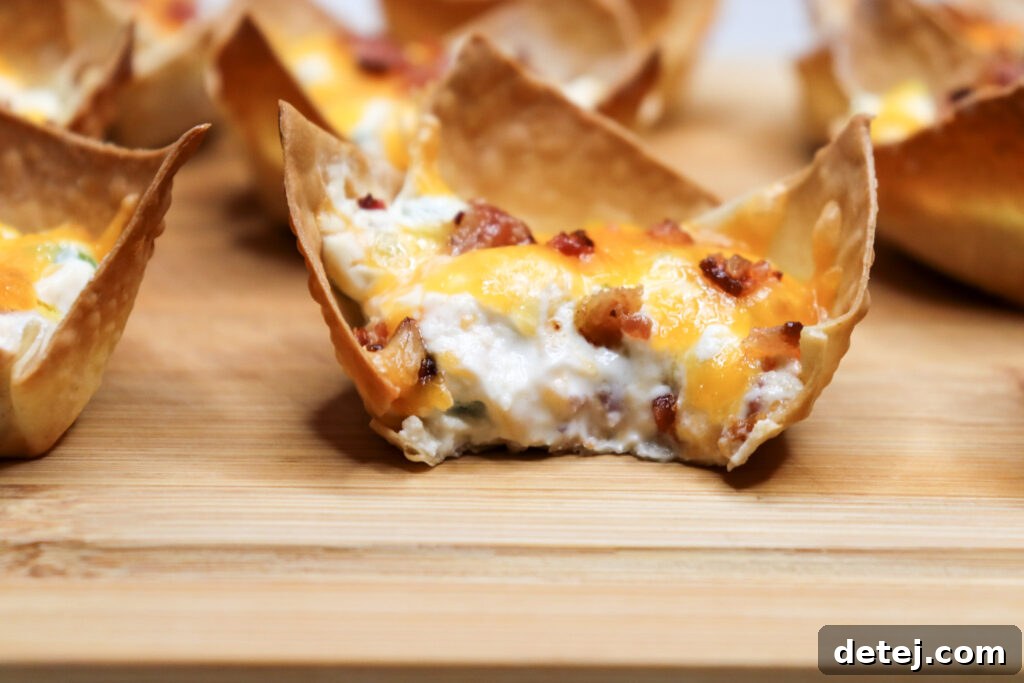 Easy Jalapeno Popper Cups Appetizer Recipe