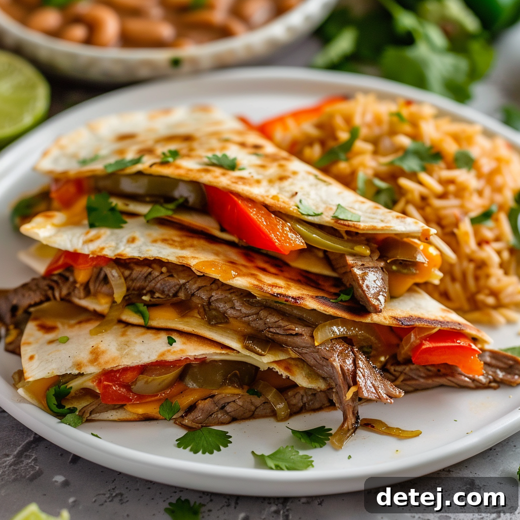 Steak Fajita Quesadillas