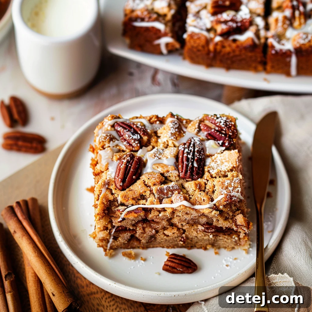 Easy Pecan Breakfast Coffee Cake