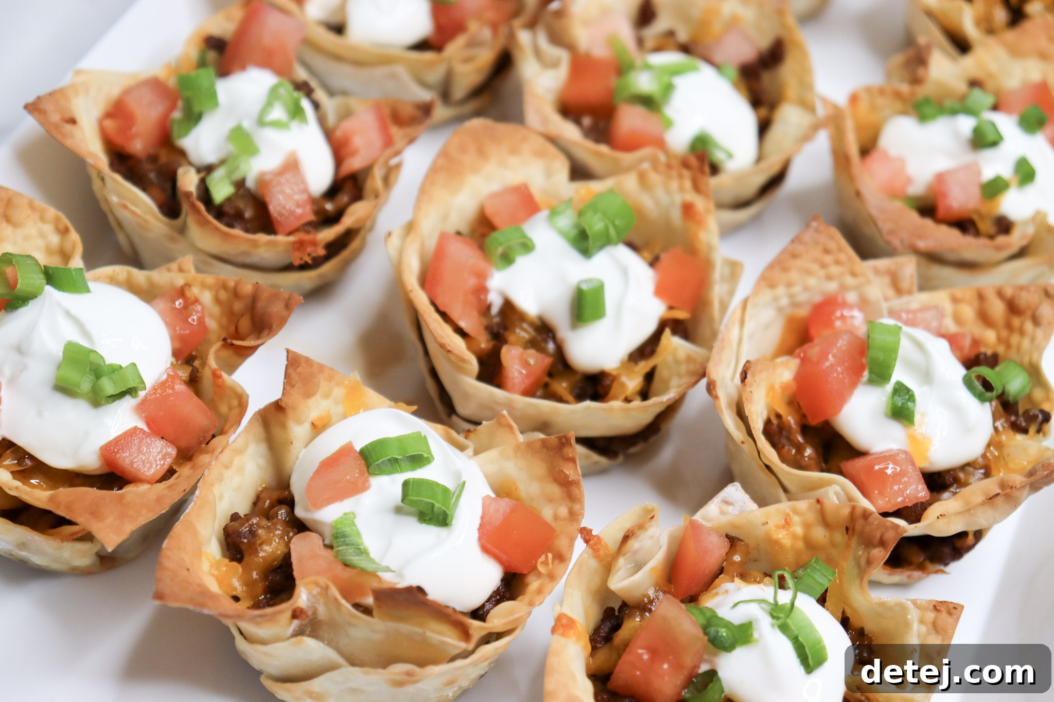 Easy Crunchy Taco Cups Recipe