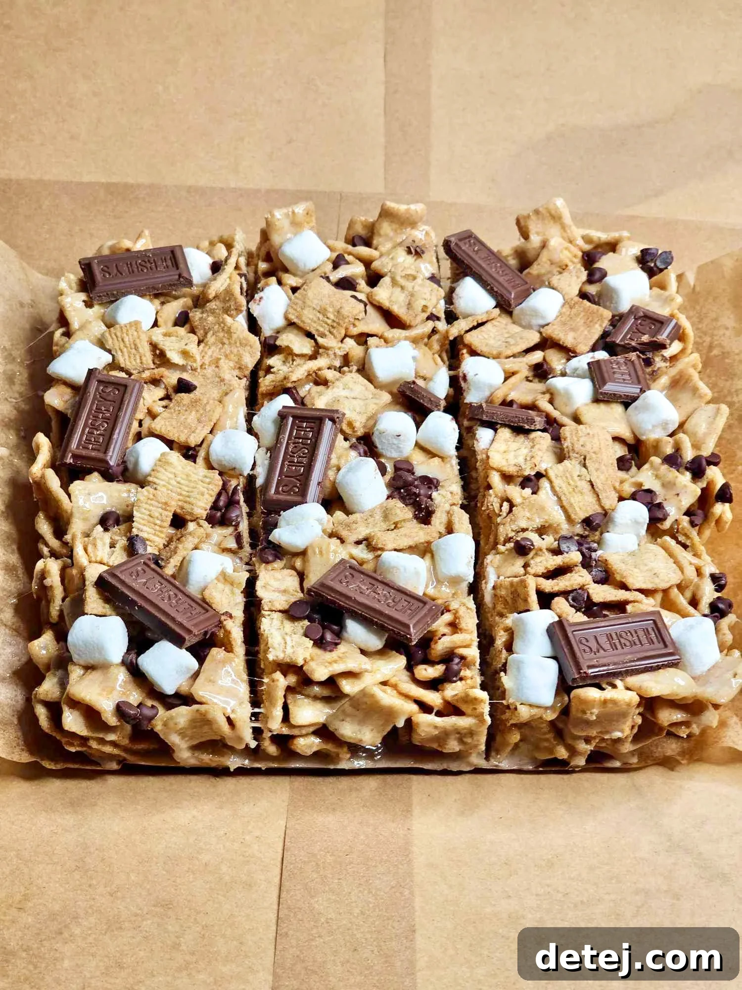 Easy Golden Grahams S'Mores Bars
