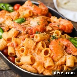 Creamy Cajun Chicken Chorizo and Shrimp Pasta – Healthyish Foods