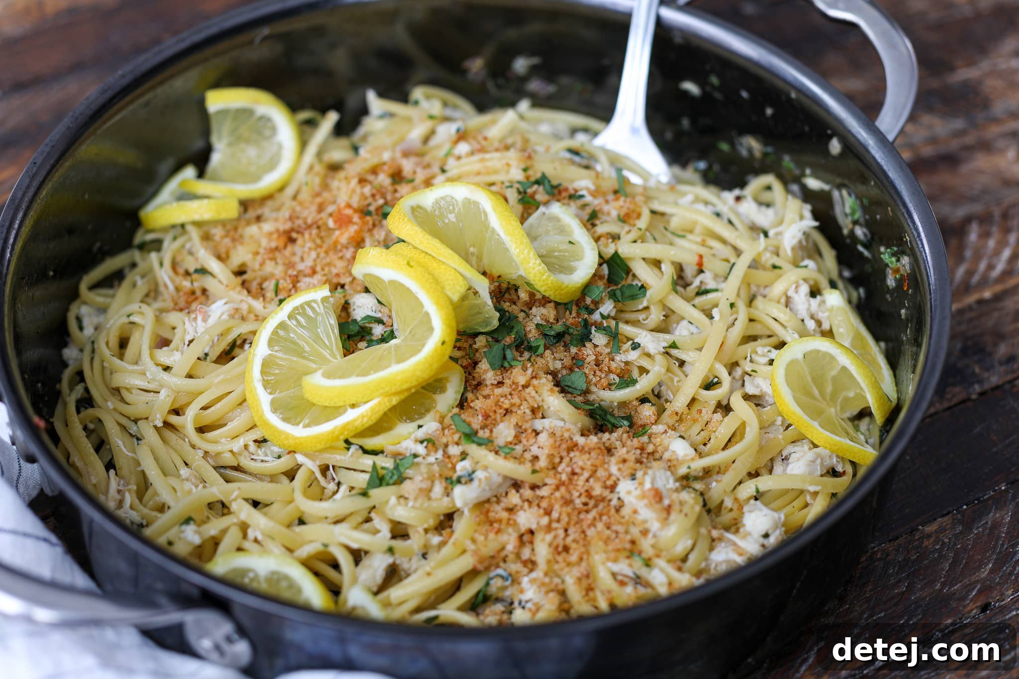 linguini with crab - healthyish Foods