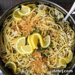 linguini with crab - healthyish Foods