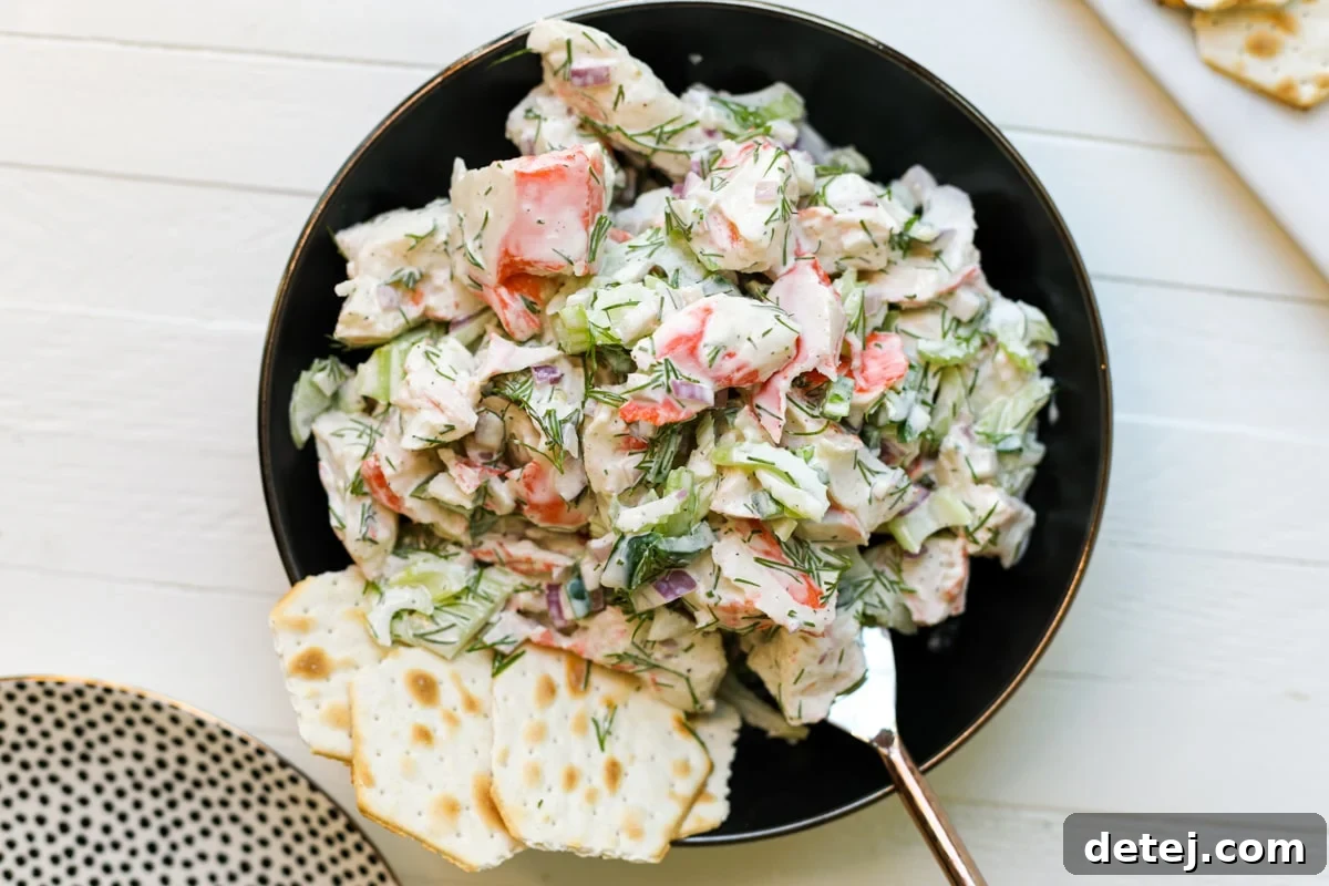 Creamy Crab Salad – Healthyish Foods