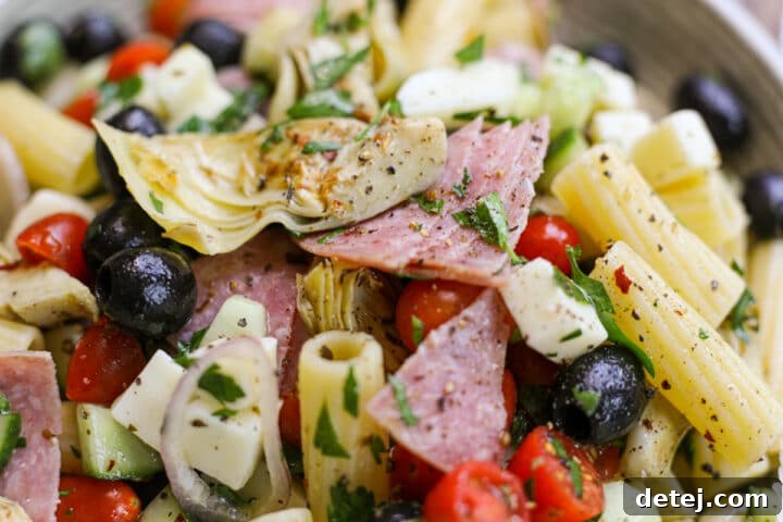 Easy Italian Pasta Salad – Healthyish Foods
