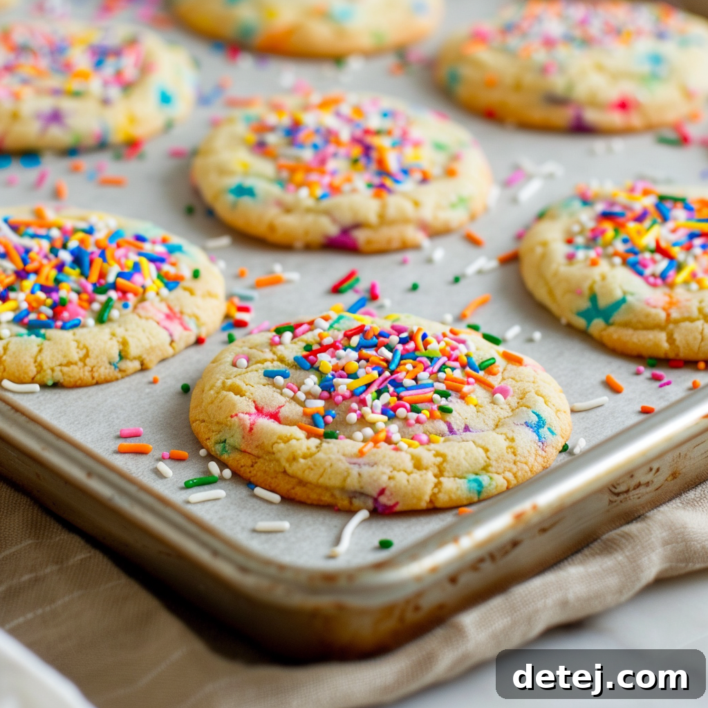 Easy Funfetti Sugar Cookies