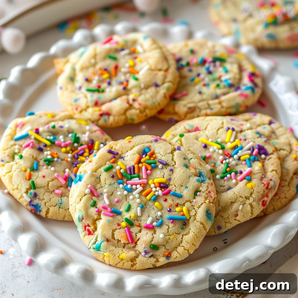 Easy Funfetti Sugar Cookies