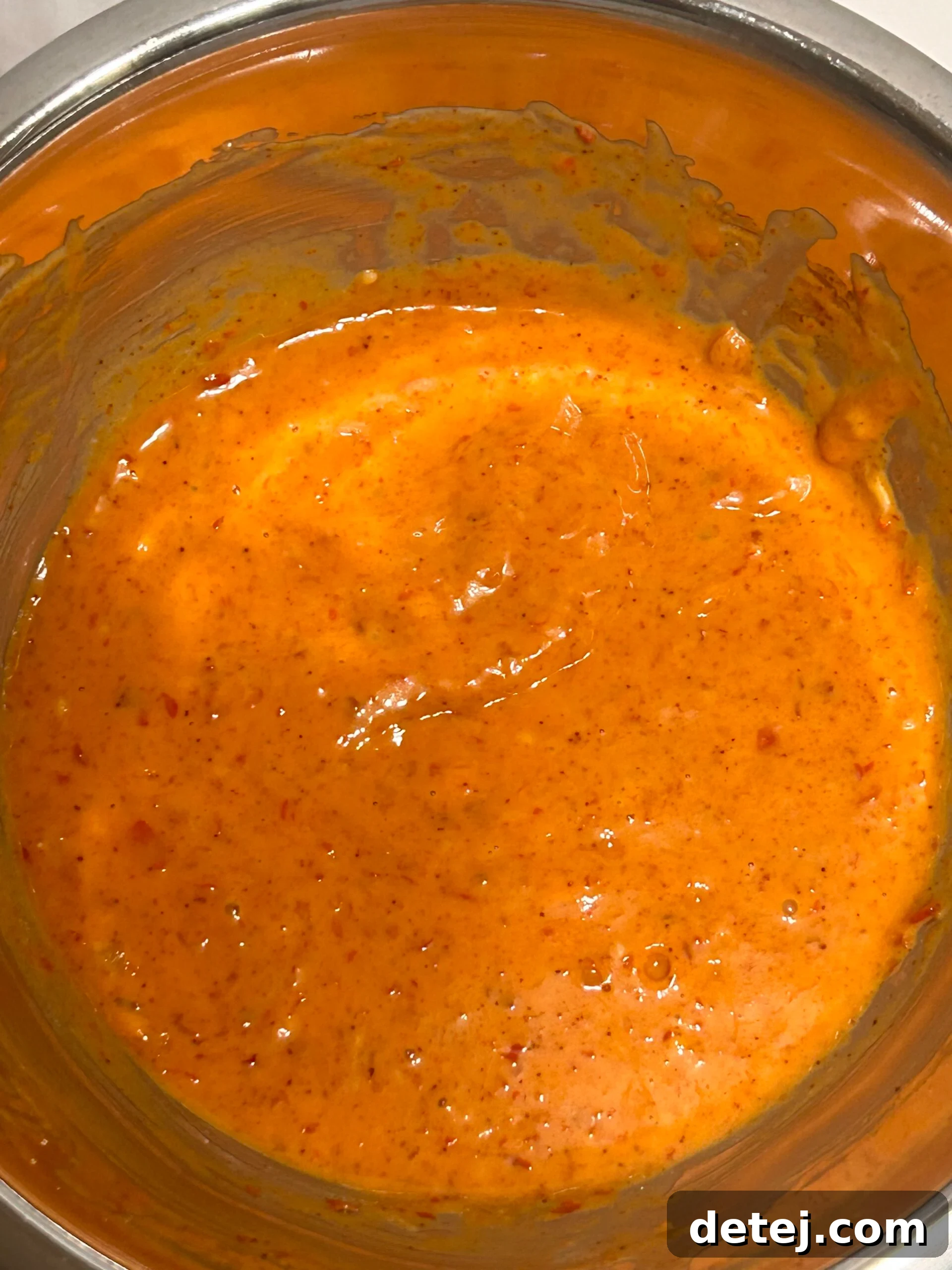 Quick and Creamy Bang Bang Shrimp 3 Mixing Bang Bang Sauce Ingredients