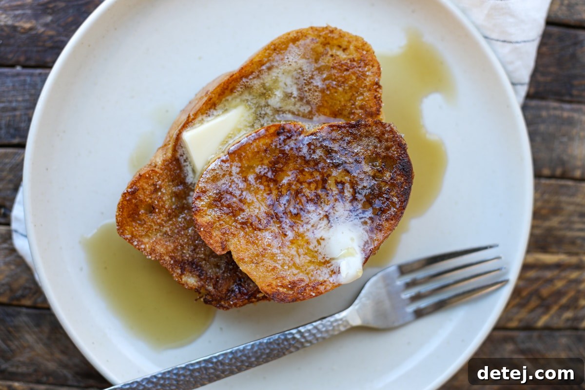 Old Fashioned Cinnamon Sugar French Toast – Healthyish Foods
