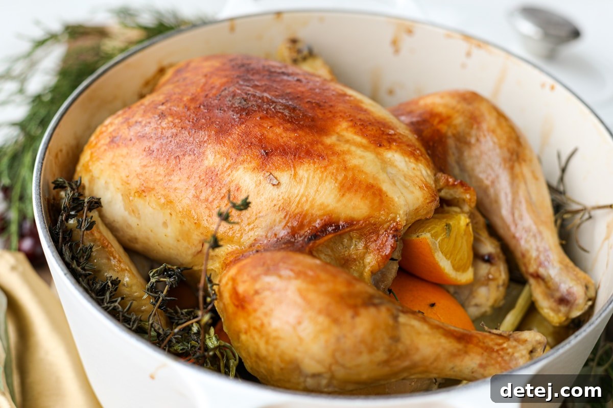Juicy Whole Roasted Chicken – Healthyish Foods