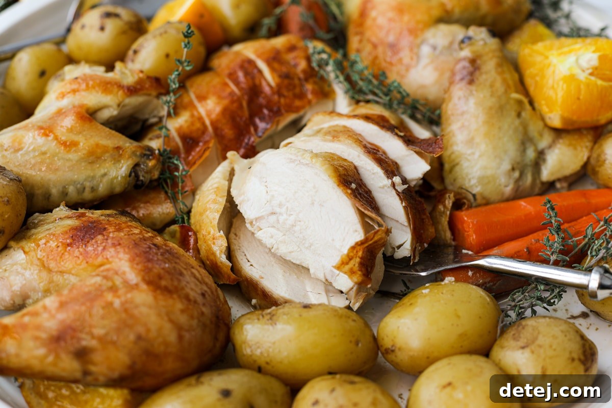Juicy Whole Roasted Chicken – Healthyish Foods