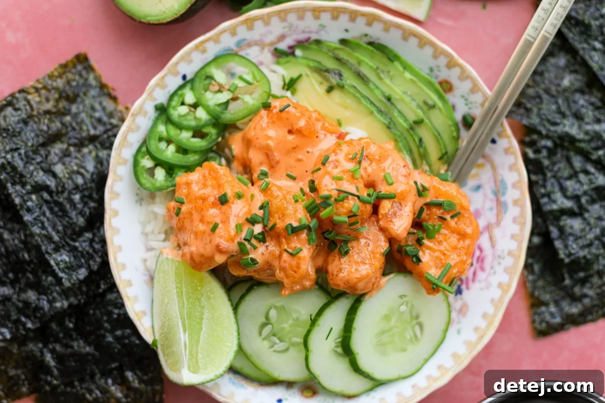 Bang Bang Shrimp Bowl – Healthyish Foods