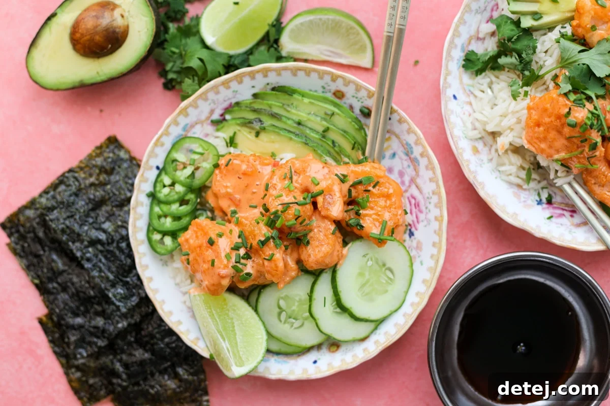 Bang Bang Shrimp Bowl – Healthyish Foods