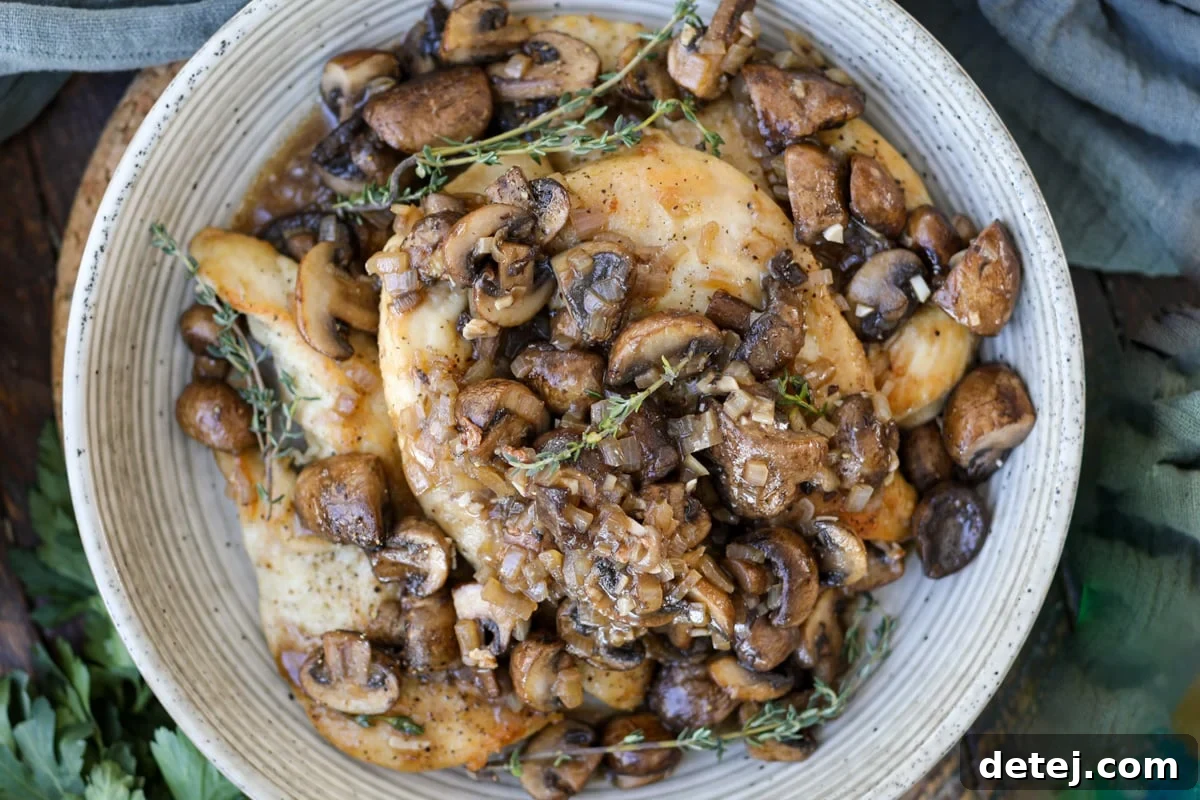 Easy Chicken Marsala - Healthyish Foods